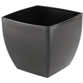 Vaso Quadrado Plástico 14cm Preto product image