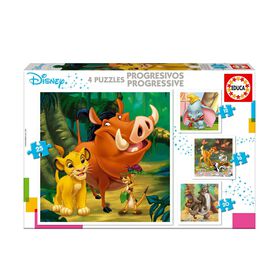4 Puzzles Progressivos Disney (vários modelos) product image