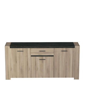 Imagem do produto Aparador 3 portas 1 gaveta 185,6x43,3x88,9cm Sheffield