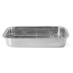 Imagem do produto Tabuleiro Forno Aço Inoxidável 40cm Groove