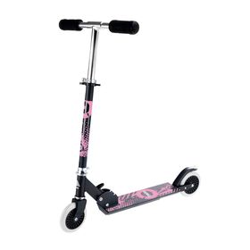Imagem do produto Trotinete Criança 2 Rodas Preta e Rosa