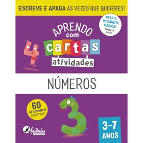 Imagem do produto Aprendo com Cartas - Atividades - Números 3-7 Anos