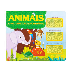 Imagem do produto Animais - Livro com Jogos da Memória