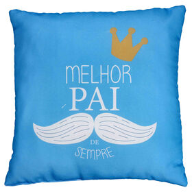 Imagem do produto Almofada 45x45cm Azul Melhor Pai