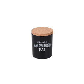 Vela em Copo com Tampa Cortiça 165g Maravilhoso Pai product image