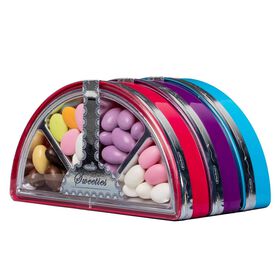 Imagem do produto Amêndoas e Drageias de Chocolate Caixa Meia Lua