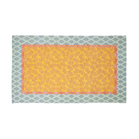 Imagem do produto Tapete Algodão 60x90cm Losangos Amarelo Bohotanic