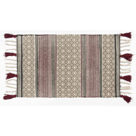 Imagem do produto Tapete Algodão 60x100cm Bordeaux Delfis