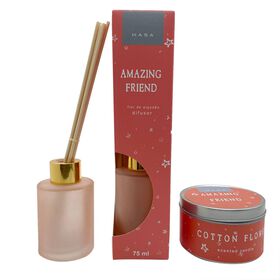 Imagem do produto Vela em Lata 130g Flor de Algodão