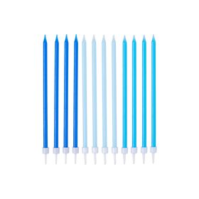 Imagem do produto Velas Altas 16cm Azuis