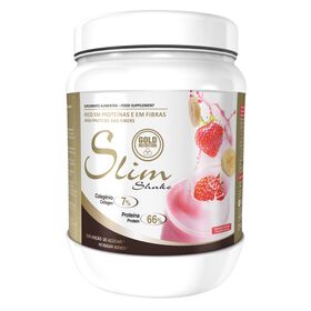 Imagem do produto Suplemento Alimentar Slim Shake Morango e Banana
