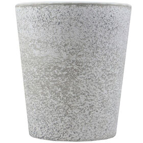 Vaso Redondo Faiança 14cm Cinza product image