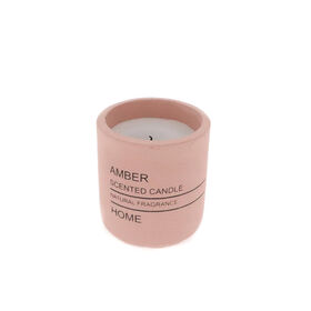 Vela em Copo Cimento Rosa Claro 130g Âmbar product image