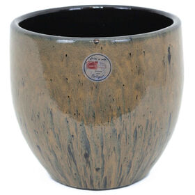 Vaso Cerâmica Ocean Ocre 17cm product image