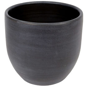 Vaso Redondo Faiança 24cm Cinza product image