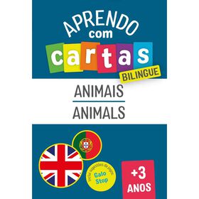 Imagem do produto Aprendo com Cartas - Animais - Bilingue