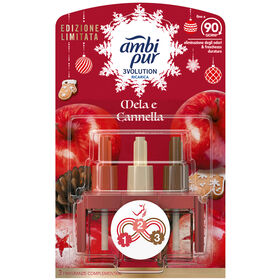 Imagem do produto Ambientador Recarga Elétrico 3Volution Maçã e Canela Edição Natal