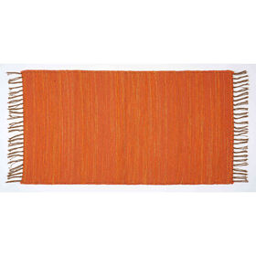 Imagem do produto Tapete Algodão 70x140cm Laranja Regional