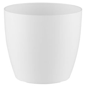 Vaso Redondo Plástico 25cm Branco product image