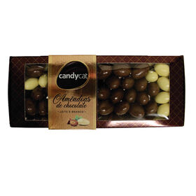 Imagem do produto Amêndoas Chocolate Branco e Chocolate de Leite