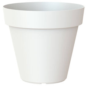 Vaso Redondo Plástico 16cm Branco product image