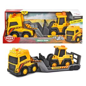 Traler Volvo com Escavadora Luz e Som 32cm product image