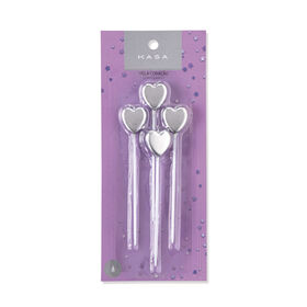 Imagem do produto Velas Coração Prateado