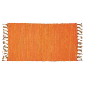 Imagem do produto Tapete Algodão 100x150cm Laranja Regional