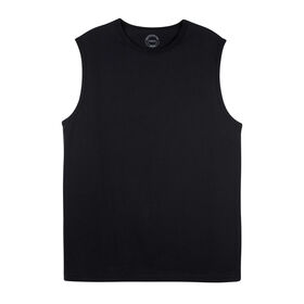 Imagem do produto T-shirt Sem Mangas Algodão Preto Homem