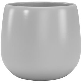 Vaso Redondo Cerâmica 20cm Cinza Claro product image