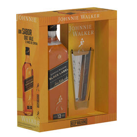 Imagem do produto Whisky Johnnie Walker Black Label 12 Anos com Copo