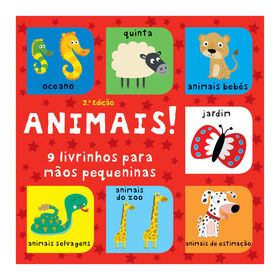 Imagem do produto Animais! - 9 Livrinhos Para Mãos Pequeninas