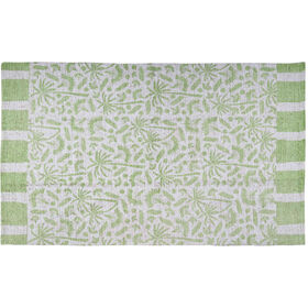 Imagem do produto Tapete 60x90cm Folhas Verdes Caribbean Nautic