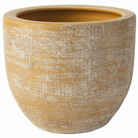 Vaso Cerâmica Alaska Ocre 19 cm product image