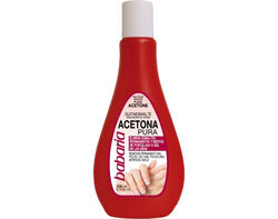 Imagem do produto acetona pura babaria 200 ml.