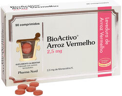 Imagem do produto suplemento bioactivo arroz vermelho 2.5 90comp