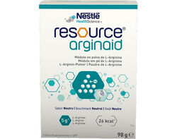Imagem do produto alimento dietético resource arginaid sabor neutro 14x7g