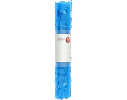 Imagem do produto tapete antiderrapante actuel pvc transparente azul 70x35cm