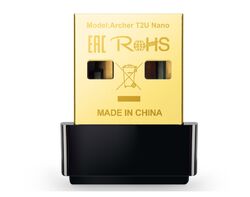 Imagem do produto adaptador usb wi-fi tp-link ac 600mhz archer-t2u-nano