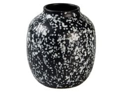 vaso decorativo garden star grés preto ø16x17cm product image