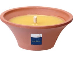 vaso terracota pequeno vela citronella +-9h product image