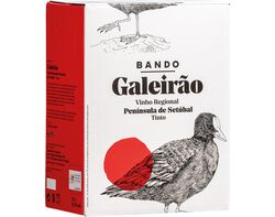 Imagem do produto vinho tinto bando galeirão regional setúbal bag inbox 3l