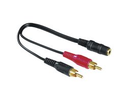Imagem do produto adaptador qilive 2 rca m-jack 35mm f g3222936