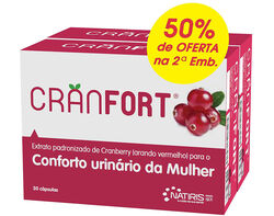 Imagem do produto suplemento cranfort 2x30caps -50% 2ªun