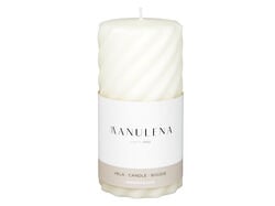 Imagem do produto vela pilar manulena marfim 76x15cm