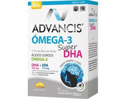 Imagem do produto suplemento advancis omega 3 super dha 30 capsulas