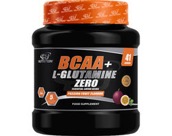 Imagem do produto suplemento eu nutrition bcaa+ l-glutamina zero maracujá 250g