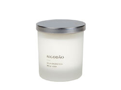 Imagem do produto vela em copo vidro manulena algodão 180g