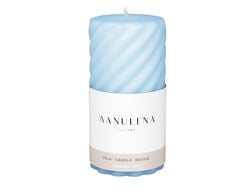 Imagem do produto vela pilar manulena azul claro 76x15cm