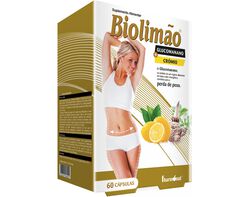 Imagem do produto suplemento biolimão glucom.+cromio 60 capsulas
